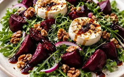 Beetroot and Goat Cheese Salad