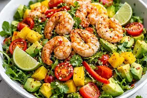 Mango and Shrimp Salad