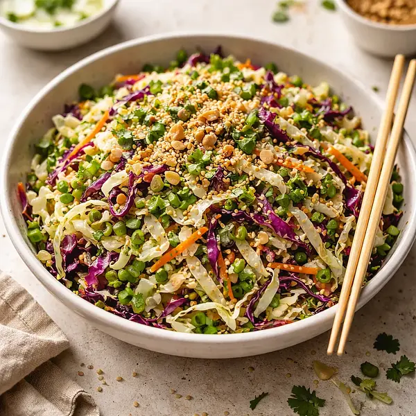 Sałatka z kapusty pekińskiej z sezamem