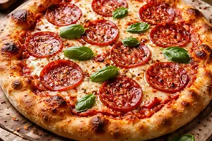Salami Pizza