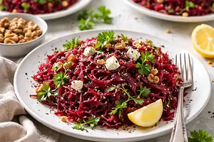Grated Beets (Raw) for 4 servings
