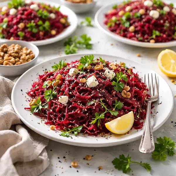 Buraczki tarte (surowe) na 4 porcje