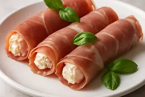 Roladki z szynki parmeńskiej