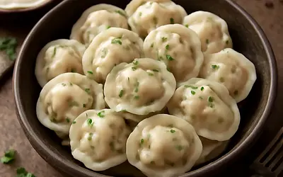 Dumplings with meat