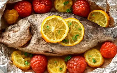 Baked Fish in Foil