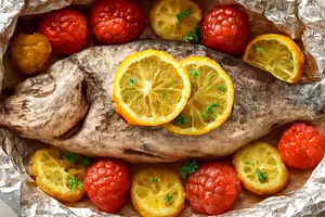 Baked Fish in Foil