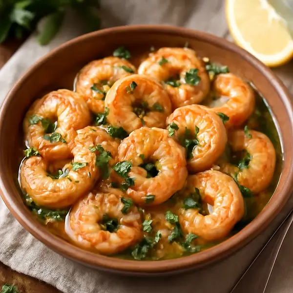 Garlic Shrimp in Garlic Sauce