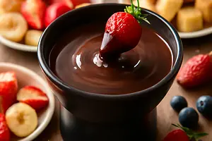 Chocolate fondue