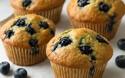 Muffinki z borówkami