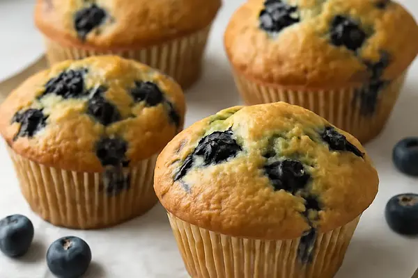Muffinki z borówkami