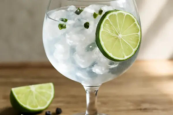 Drink z ginem i tonikiem