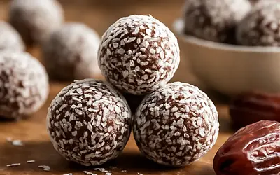 Energy balls with dates