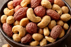 Spiced Nuts with Salt