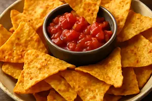 Pikantne nachos z salsą