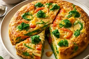 Tortilla z warzywami