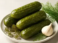 Pickled cucumbers