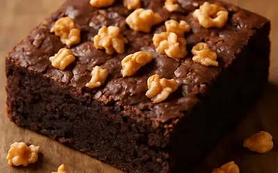 Brownie z orzechami