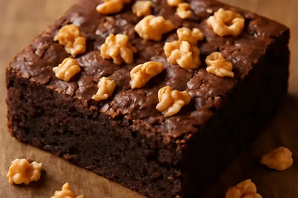 Brownie z orzechami