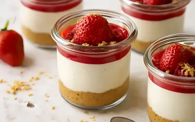 Cheesecakes in Jars