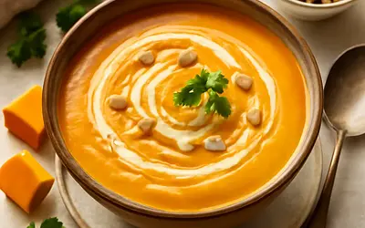 Pumpkin cream soup