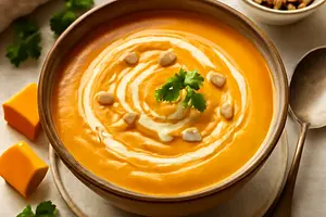Pumpkin cream soup