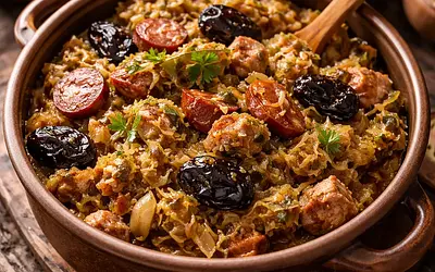 Old Polish Bigos with Plum