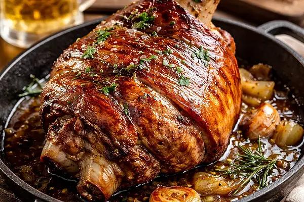 Golonka wieprzowa marynowana w piwie