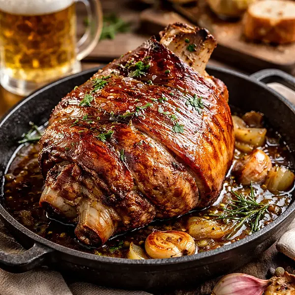 Golonka wieprzowa marynowana w piwie