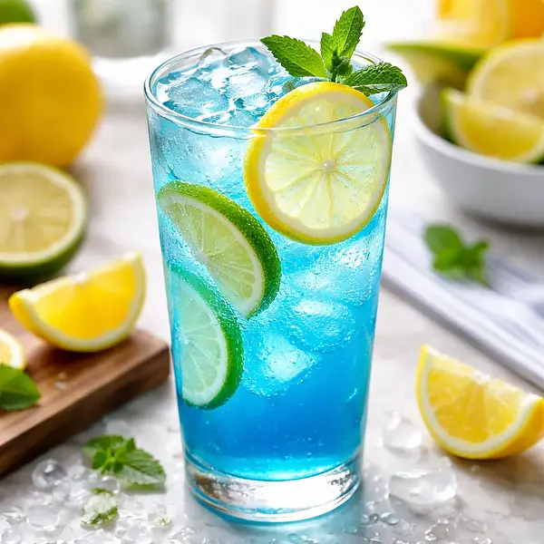 Granatowo-cytrusowy Refresher (wariant ad8ec1ef)