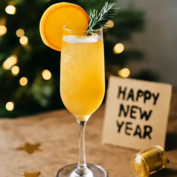 Cocktail 'New Year's Champagne'