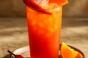 Cocktail 'Fiery Sunset'