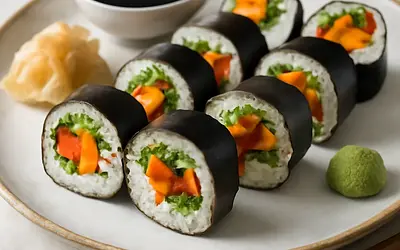 Warzywne sushi