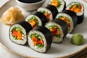 Warzywne sushi