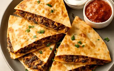 Quesadilla z wołowiną
