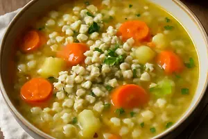 Barley Soup with Millet