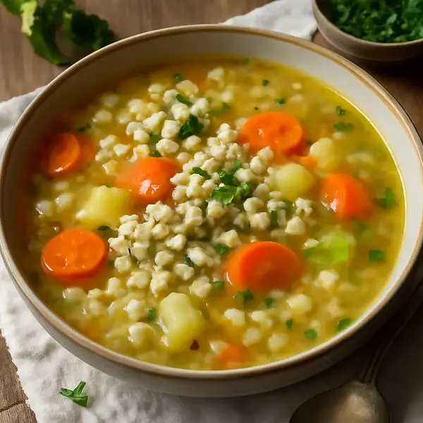 Barley Soup with Millet