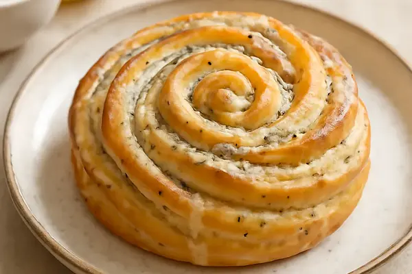 Makowa Rozeta Waniliowo-Cytrynowa