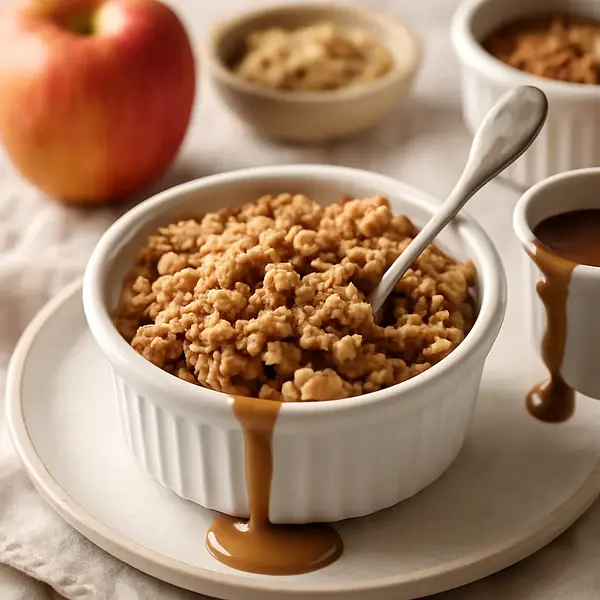 Apple-Caramel Mash in the Sweet Blog Style