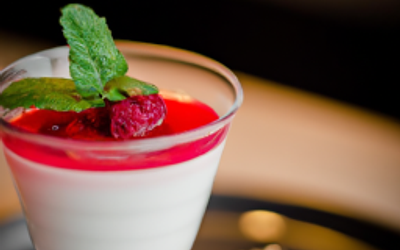 Panna cotta z truskawkami