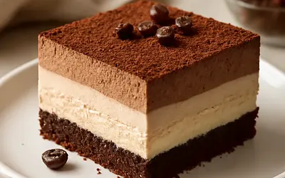 Mother-in-Law's Revenge in a New Version (no baking) — creamy coffee layered dessert