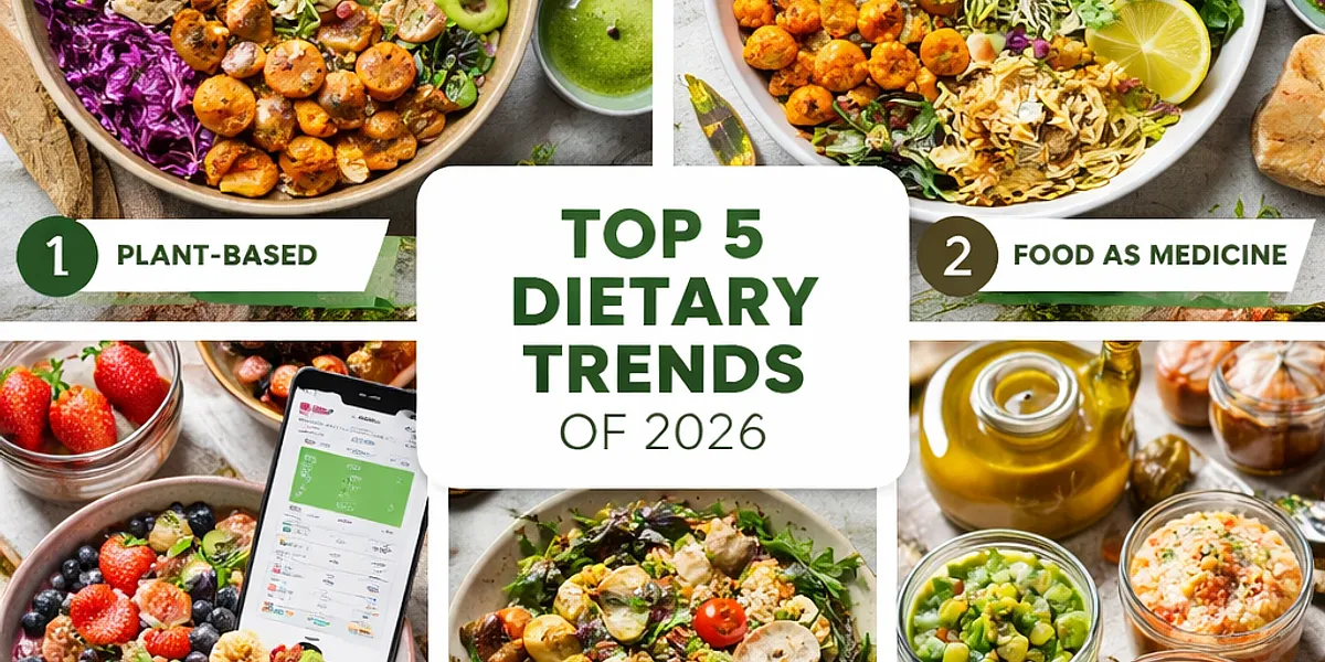 Top 5 dietetycznych trendów roku 2026