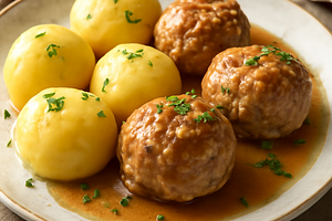 Minced meat patties with potatoes (a Polish classic with a delicate twist)