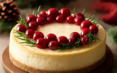 Christmas Cheesecake