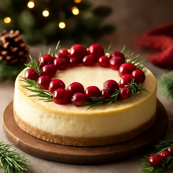Christmas Cheesecake