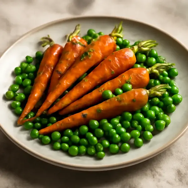Carrots with Peas