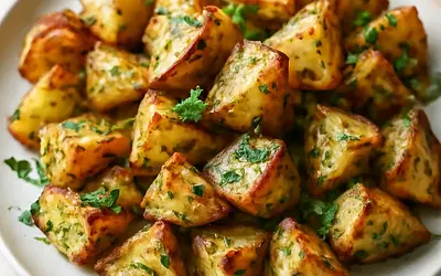Pieczone ziemniaki z ziołami