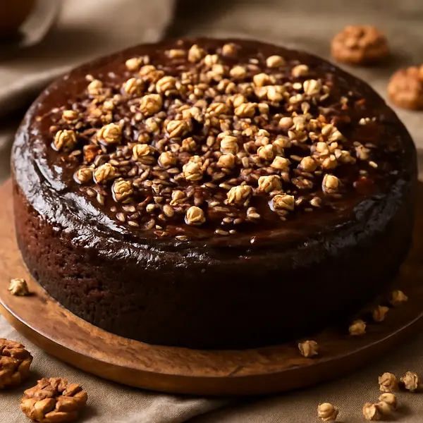 Chocolate Cake with Nuts