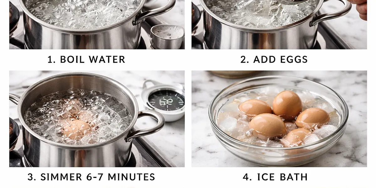 Sekret doskonałego jajka na miękko: Przewodnik krok po kroku