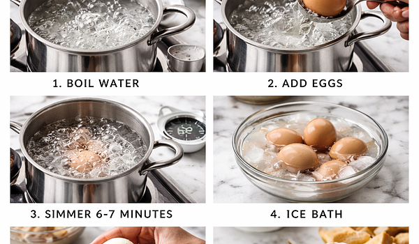 Sekret doskonałego jajka na miękko: Przewodnik krok po kroku