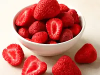 Freeze-dried strawberries